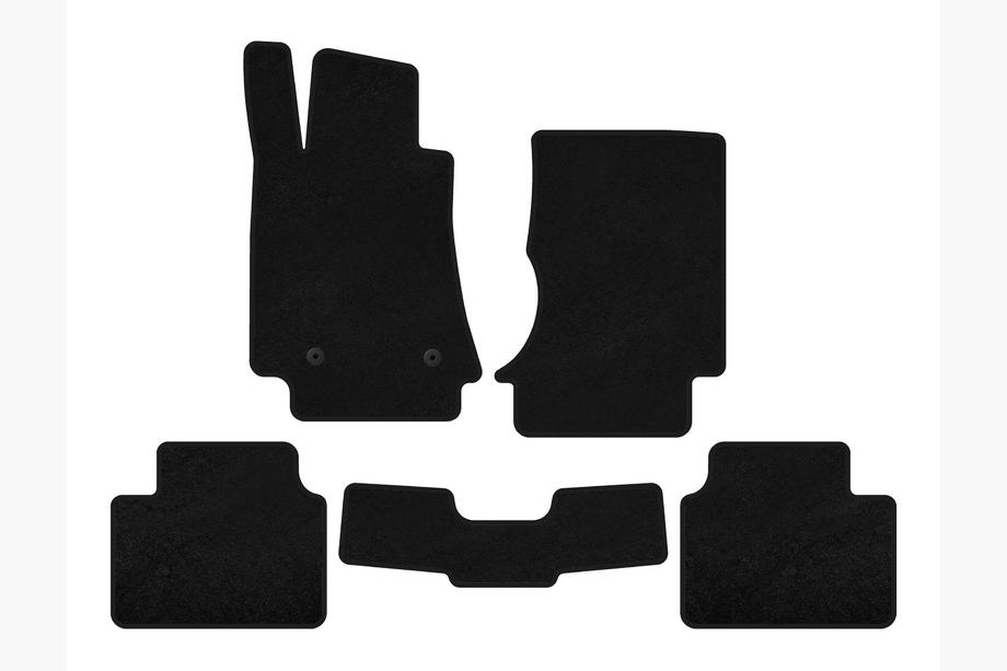 Alfa Romeo Giulia 2016-2022 Textil Fußmatten Deluxe (Schwarz) Image