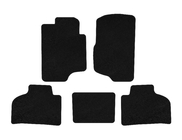 Chevrolet Silverado 2007-2013 Textil Fußmatten Deluxe (Schwarz) Foto 1