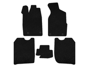 Audi 100 C3 1988-1991 Textil-Fußmatten Deluxe (1982-1988, Sedan, schwarz) Foto 1