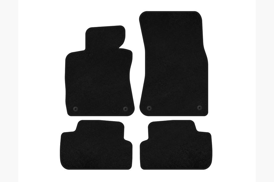 BMW 6 Series E63/E64 2003-2010 Textil Fußmatten Deluxe (Schwarz) Image