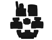 Ford Explorer 2019- Textil Fußmatten Deluxe (3 Reihen, 7-Sitzer, schwarz) Foto 1