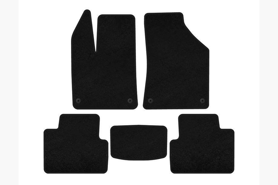 Chrysler 200 I 2010-2014 Textil Fußmatten Deluxe (Schwarz) Image