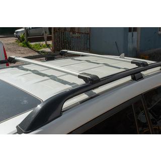 Dachträger (Querträger) für normale Reling abschließbar WingBar V1 (2 Stk) Foto 1