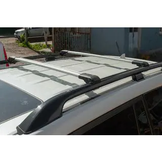 Dachträger (Querträger) für normale Reling abschließbar WingBar V1 (2 Stk) Foto 1