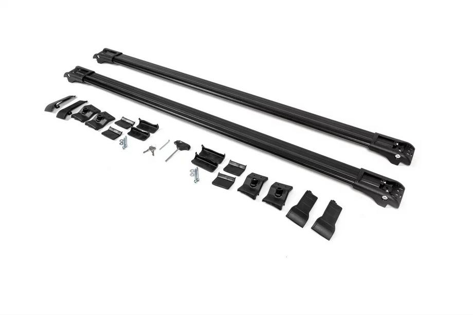 Kia Carnival 2021- Dachträger (Querträger) für normale Reling abschließbar WingBar V1 (2 Stk) bis 110 cm, Grau Foto 15