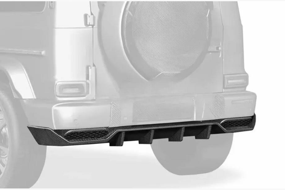 Mercedes G class W463 2018-2024 Heckdiffusor V2 für G63 AMG, Carbon Foto 5