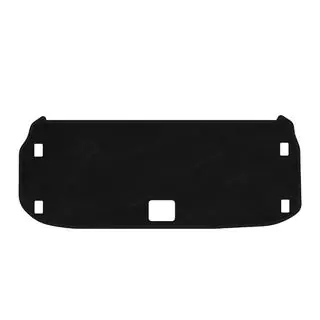 Premium Kofferraummatte Textil (bis 3. Reihe, Schwarz)