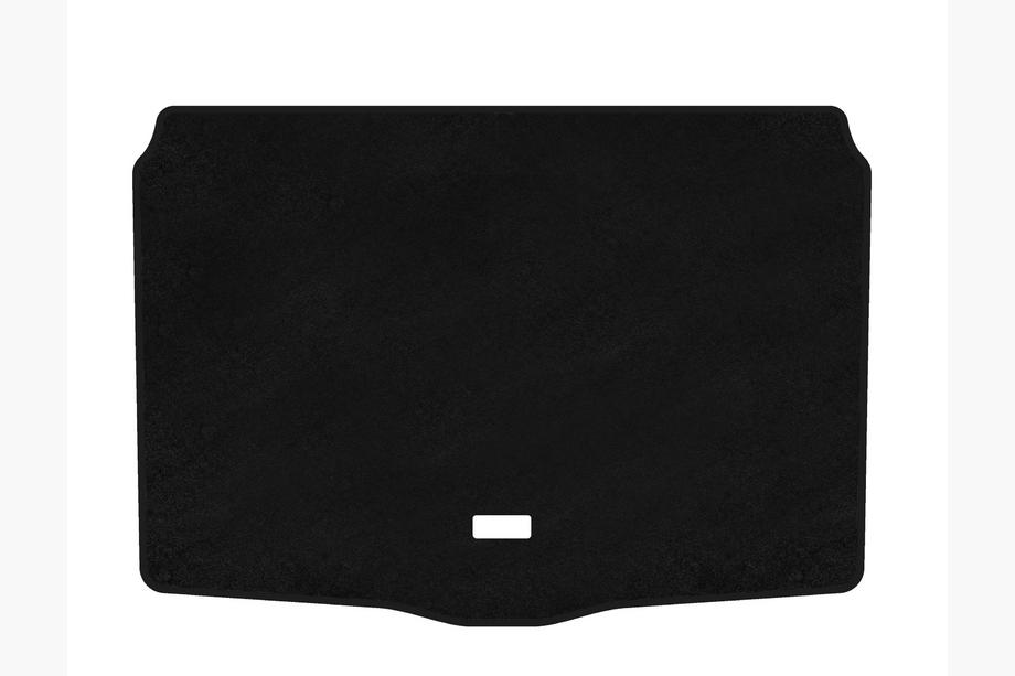 Jeep Cherokee KL 2013- Premium Kofferraummatte Textil (ab 2018, unten, Schwarz) Image