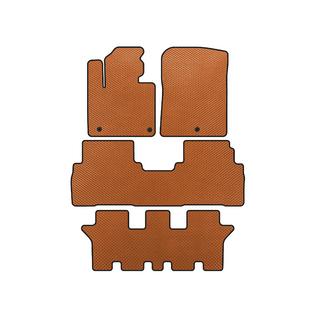 EVA Fußmatten (3 Reihen, 7-Sitzer, Orange)