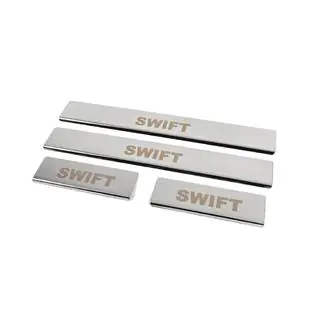 Einstiegsleisten Abdeckung (4 Stk, Edelstahl) Suzuki Swift 2010-2017 Foto 1