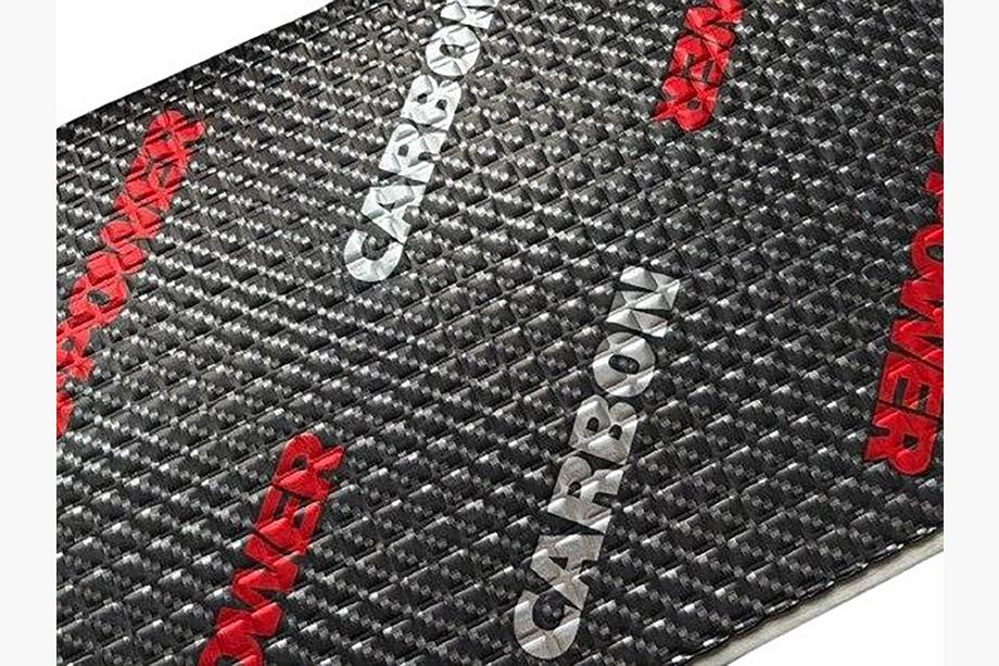 Vibro-Dämmplatte ULTIMATE U-POWER CARBON 3 mm (50x35 cm) Foto 3
