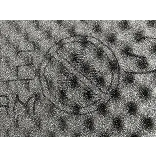 Nicht brennbare Schalldämmplatte SQL NF 15 Non flam Foam 15mm (75x100cm) Foto 3