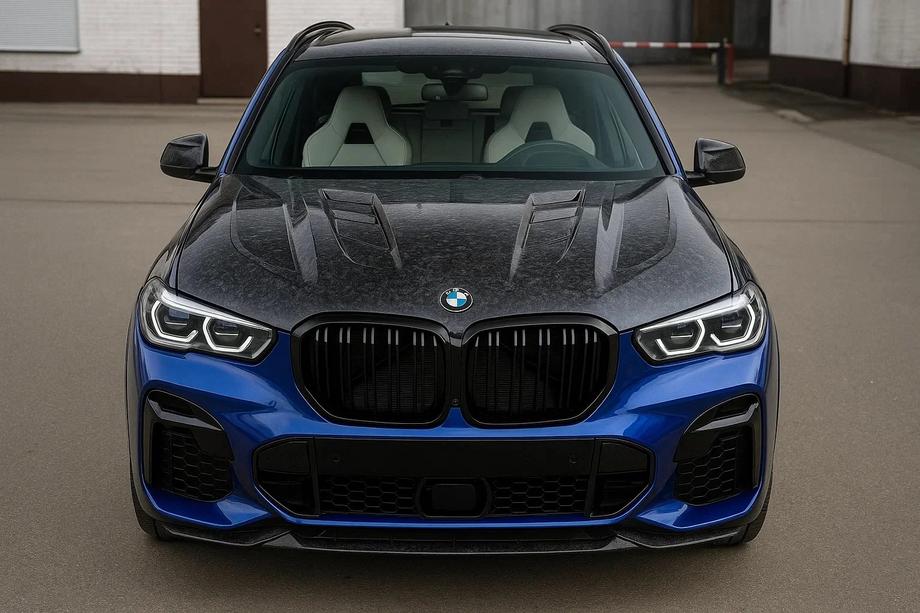 BMW X6 G06 2019–2027 Motorhaube aus Forged Carbon V3 (G06/F96) Foto 1