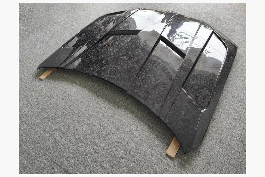 BMW X6 G06 2019–2027 Motorhaube aus Forged Carbon V3 (G06/F96) Foto 6
