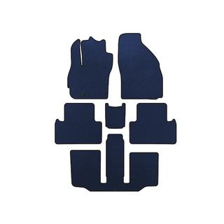 EVA Fußmatten (3 Reihen, 7-Sitzer, Blau)