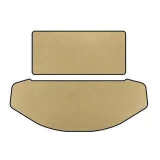 EVA Kofferraumwanne (Rücksitzlehne+Kofferraum, 7-Sitzer, Beige)