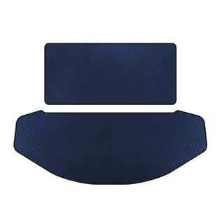 EVA Kofferraummatte (Rücksitzlehne+Kofferraum, 7-Sitzer, Blau)