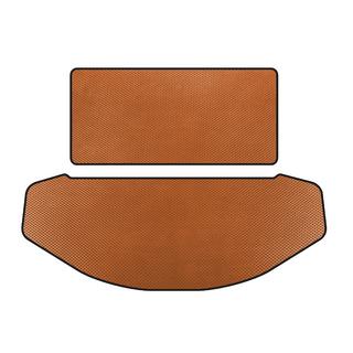 EVA Kofferraummatte (Rücksitzlehne+Kofferraum, 7-Sitzer, Orange)