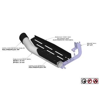 Seitenschweller Amazon Black (2 Stk., schwarz) Foto 4