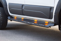 Volkswagen Amarok 2022- Seitenstufen Dakar V1 mit LED (2 Stk, Metall) Foto 1