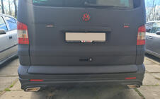 Volkswagen T5 Transporter 2003-2010 Kunststoff Kofferraumabdeckung (lackierbar) Foto 3