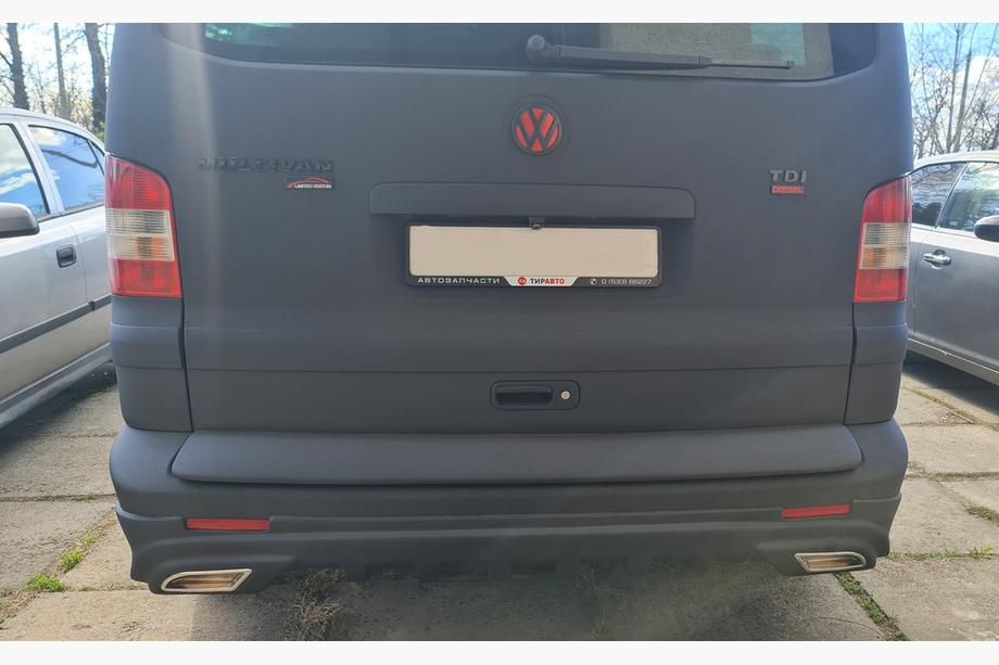 Volkswagen T5 Caravelle 2004-2010 Kunststoff Kofferraumabdeckung (lackierbar) Foto 3