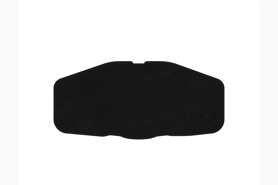 Mercedes SLK R172 2011-2016 Premium Kofferraummatte Textil (unten, Roadster, Schwarz) Image