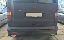 Volkswagen T5 2010-2015 Kunststoff Kofferraumabdeckung (lackierbar) Foto 3
