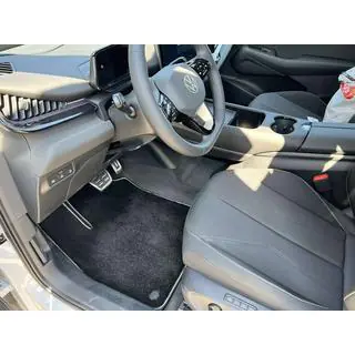Textil Fußmatten Deluxe (Schwarz)