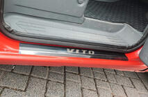 Mercedes Vito W639 2004-2014 Einstiegsleisten Carmos (2 Stk, Edelstahl) Foto 1