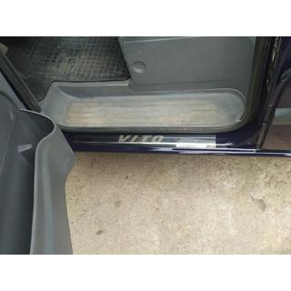 Einstiegsleisten Carmos (2 Stk, Edelstahl) Mercedes Vito W639 2004-2014 Foto 4