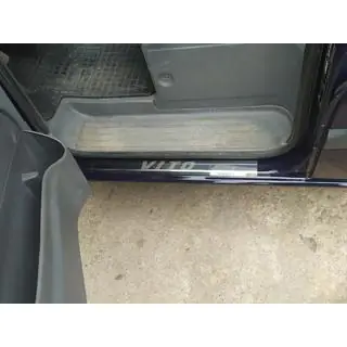 Einstiegsleisten Carmos (2 Stk, Edelstahl) Mercedes Vito W639 2004-2014 Foto 4