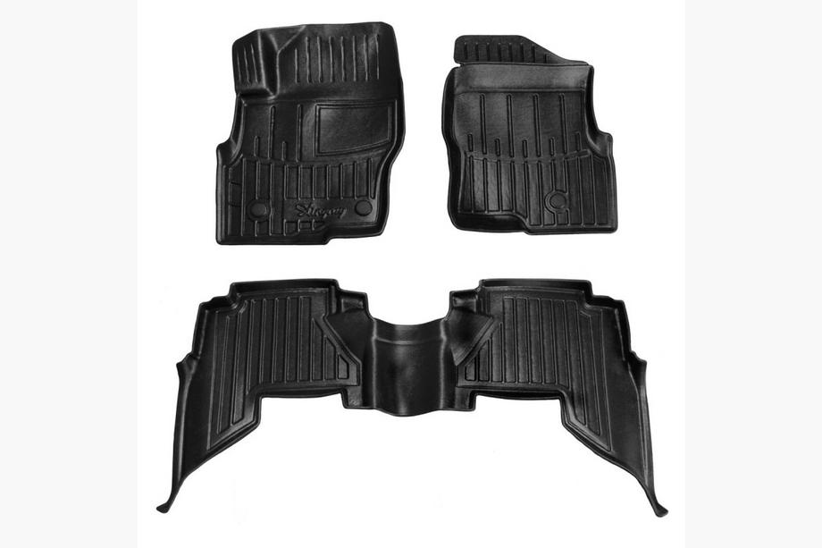 Nissan Pathfinder R51 2005-2014 Stingray 3D Gummimatten (3 Stk) Image