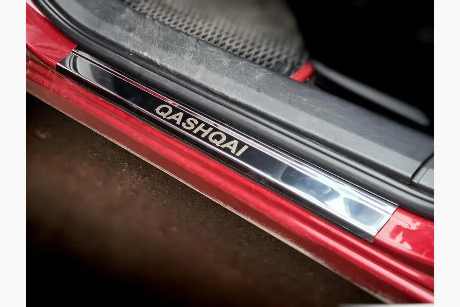 Nissan Qashqai 2010-2014 Einstiegsleisten Edelstahl Carmos V1 4 Stück Image