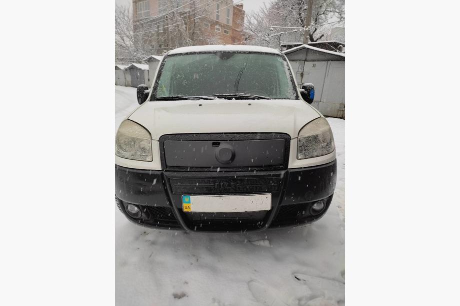 Fiat Doblo I 2005-2010 Obere Winterabdeckung für Kühlergrill Image