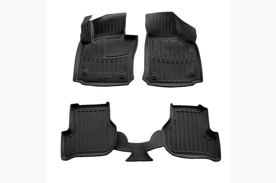 Seat Leon 2005-2012 Stingray 3D Gummimatten (4 Stk) Image