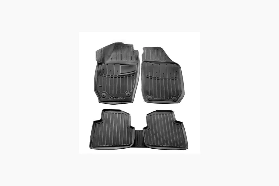Skoda Roomster 2006-2015 Gummimatten Stingray 3D (5 Stk) Image
