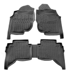 Toyota Hilux 2006-2015 Gummimatten Stingray 3D (Rechtslenker, Crew Cab, 5-teilig) Foto 1