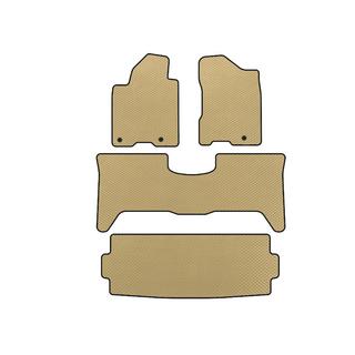 EVA Fußmatten (3 Reihen, 2003-2008, Beige) Nissan Armada 2003-2015