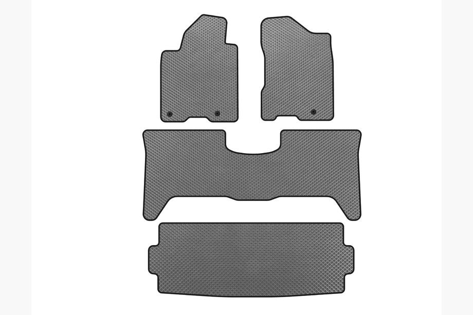 Nissan Armada 2003-2015 EVA Fußmatten (3 Reihen, 2003-2008, Grau) Image