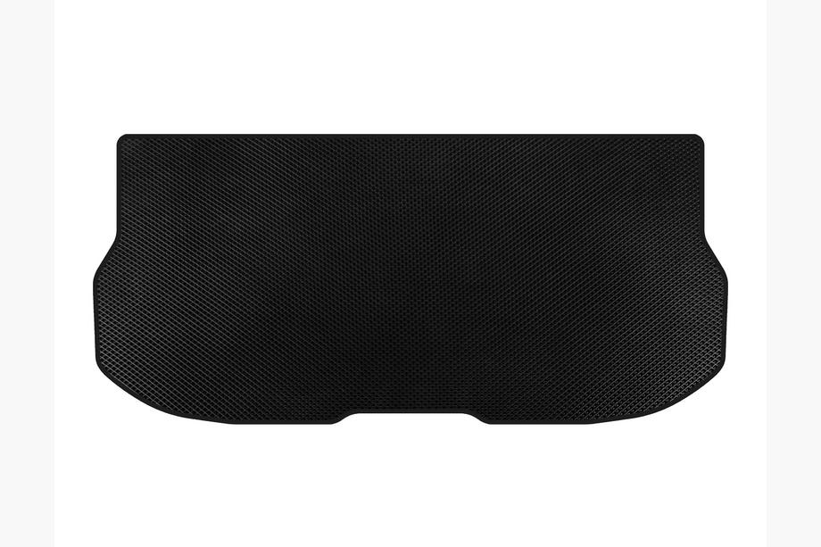 Nissan Quest 2011-2017 EVA Kofferraummatte (mit 3. Sitzreihe, 7-Sitzer, Schwarz) Image