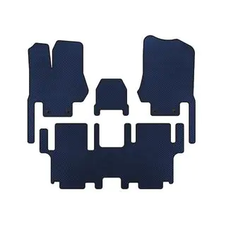 EVA Fußmatten (3 Reihen, 7-Sitzer, Blau)