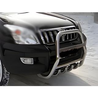 Frontbügel hoch (Edelstahl) Toyota Land Cruiser Prado 120 2002-2009