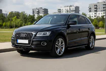 Audi Q5 2008-2017 Trittbretter Allmond Black (2 Stk., Aluminium) Foto 1