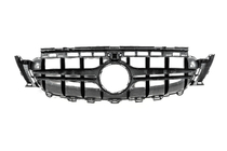 Mercedes E-class coupe C238 2016-2024 Frontgrill im E63 AMG Design Silber (für Avantgarde/AMG-Line/E43/E53 2016-2020) Foto 4