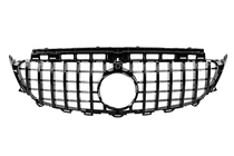 Mercedes E-class coupe C238 2016-2024 Frontgrill GT Panamericana Schwarz (für Avantgarde/AMG-Line/E43 AMG/E53 AMG 2016-2020) Foto 2