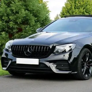 Frontgrill GT Panamericana Schwarz (für Avantgarde/AMG-Line/E43 AMG/E53 AMG 2016-2020)