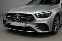 Mercedes E-class coupe C238 2016-2024 Frontgrill Diamond Silber (für AMG-Line 2020-2023) Foto 3
