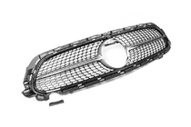 Mercedes E-class coupe C238 2016-2024 Frontgrill Diamond Silber (für AMG-Line 2020-2023) Foto 4