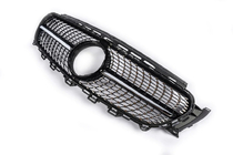Mercedes E-class coupe C238 2016-2024 Frontgrill Diamond Black (für Avantgarde/AMG-Line/E43 AMG/E53 AMG 2016-2020) Mit Kameravorbereitung Foto 3